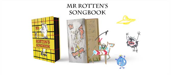 Mr Rotten’s Songbook por Johnny Rotten