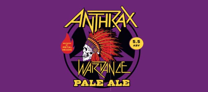 Cerveza Wardance de Anthrax