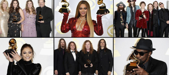 Ganadores 59th Annual Grammy Awards