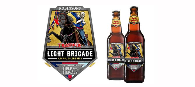 Cerveza Light Brigade de Iron Maiden