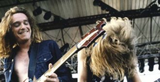 Cliff Burton & James Hetfield (Metallica)