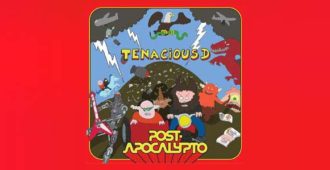Post-Apocalypto | Imagen: Tenacious D - Post - Apocalypto Theme (Official Audio) (Tenacious D/YouTube)