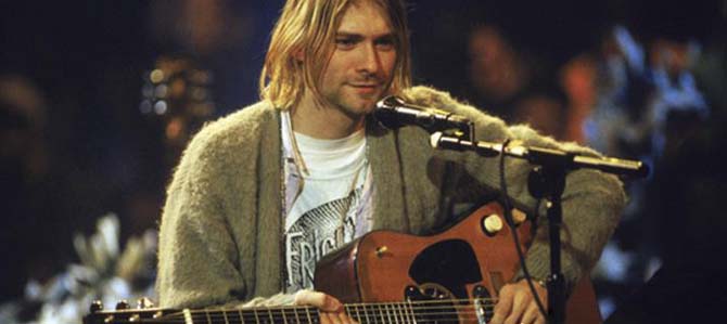 El suéter verde de Kurt Cobain