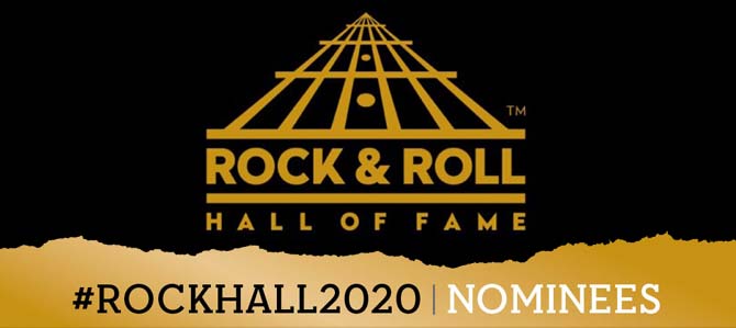 Nominees Rock & Roll Hall of Fame 2020