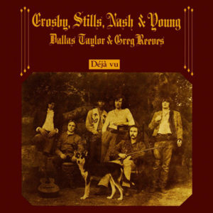 Portada de Déjà vu de Crosby, Stills, Nash & Young (1970)