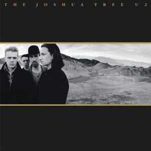 Portada de The Joshua Tree de U2 (1987)