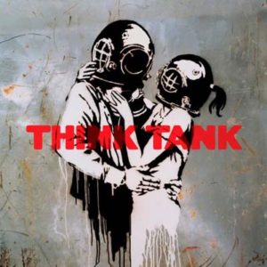Portada de Think Tank de Blur (2003)