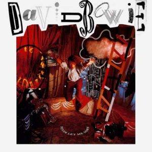 Portada de Never Let Me Down de David Bowie (1987)