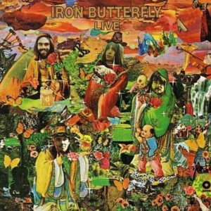 Portada de Live de Iron Butterfly (1970)