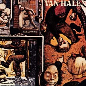 Portada de Fair Warning de Van Halen (1981)