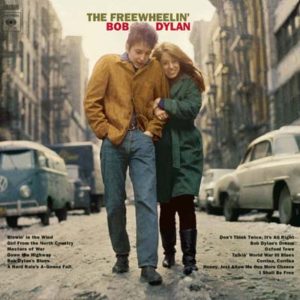 Portada de The Freewheelin' Bob Dylan de Bob Dylan (1963)