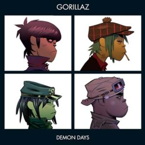 Portada de Demon Days de Gorillaz (2005)