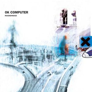Portada de OK Computer de Radiohead (1997)