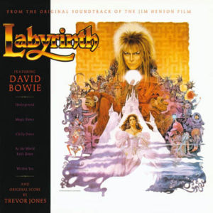 Portada de Labyrinth de David Bowie (1986)