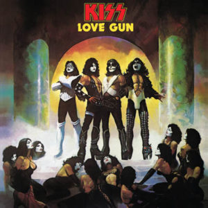 Portada de Love Gun de KISS (1977)
