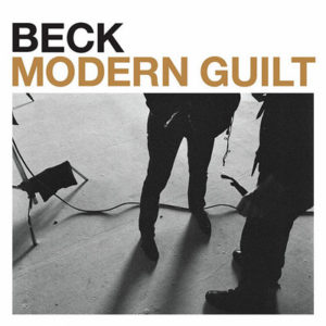 Parte de fotografía en blanco y negro en la portada del álbum de estudio Modern Guilt del músico estadounidense Beck del año 2008