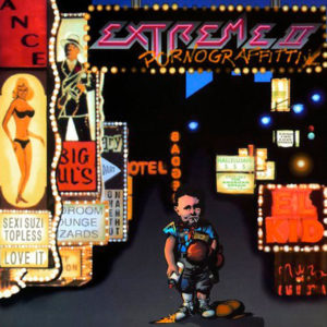 Portada de Pornograffitti de Extreme (1990)