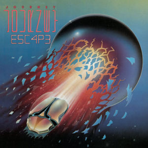 Portada del álbum de estudio Escape (E5C4P3) de la banda estadounidense Journey del año 1981