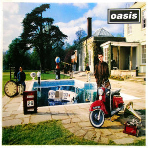 Portada de Be Here Now de Oasis (1997)