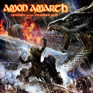 Portada de Twilight of the Thunder God de Amon Amarth (2008)