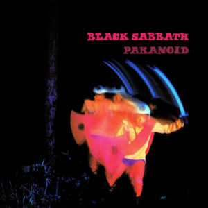 Portada de Paranoid de Black Sabbath (1970)