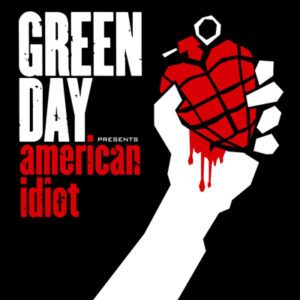 Portada de American Idiot de Green Day (2004)