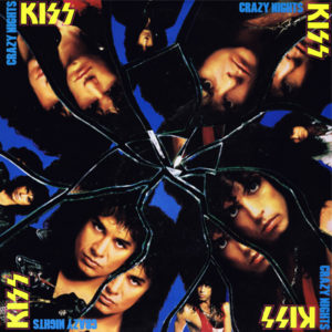 Portada de Crazy Nights de KISS (1987)