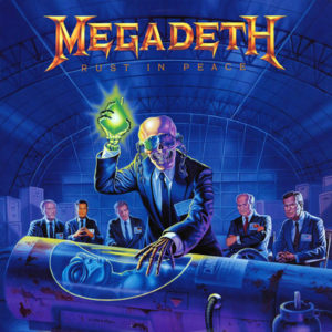 Portada de Rust in Peace de Megadeth (1990)