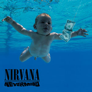 Portada de Nevermind de Nirvana (1991)