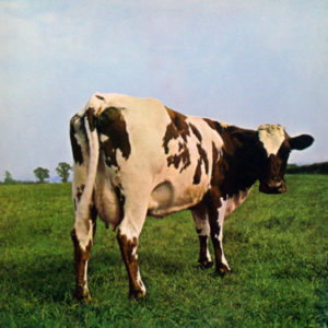 Portada de Atom Heart Mother de Pink Floyd (1970)