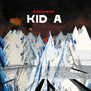 Portada de Kid A de Radiohead (2000)