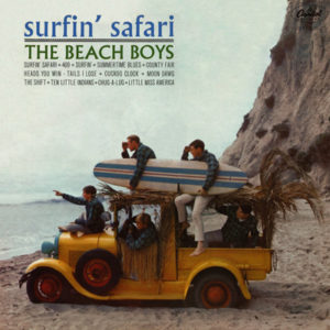 Portada de Surfin' Safari de The Beach Boys (1962)