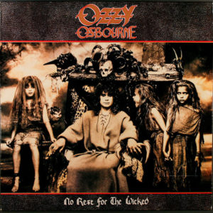 Portada del álbum de estudio No Rest for the Wicked del músico inglés Ozzy Osbourne del año 1988