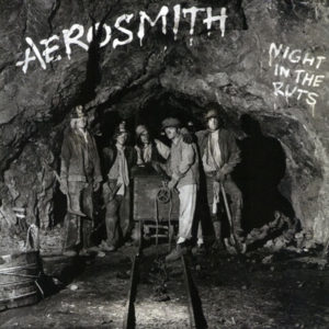 Portada del álbum de estudio Night in the Ruts de la banda estadounidense Aerosmith del año 1979