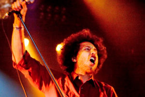 Zack de la Rocha singer Rage Against The Machine