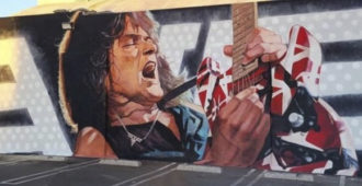 Mural de Eddie Van Halen