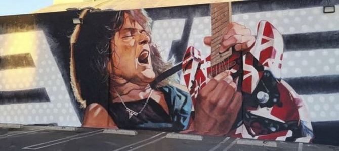 Mural Eddie Van Halen