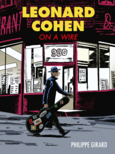 Leonard Cohen. On A Wire-comic-historieta-Leonard Cohen