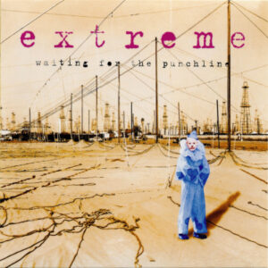 Portada de Waiting for the Punchline. Album de la banda Extreme del año 1995