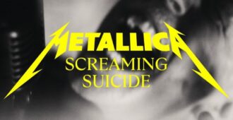 Imagen del video musical de Screaming Suicide, canción de Metallica de su álbum estudio 72 Seasons (2023)