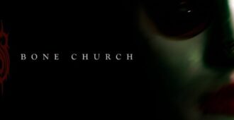 Imagen promocional del video musical de Bone Church, canción lanza en el año 2023 por la banda estadounidense Slipknot