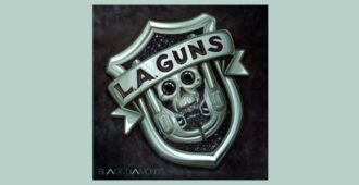 Portada del álbum estudio Black Diamonds de L.A. Guns del año 2023