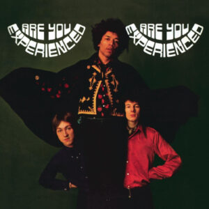 El grupo the Jimi Hendrix Experience en portada de su álbum debut, Are You Experienced del año 1967