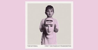 Portada del álbum estudio First Two Pages of Frankenstein de la banda de rock estadounidense The National del año 2023