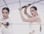 Imagen del video musical de Oral de la arttista islandesa Björk con la artista española Rosalía del año 2023
