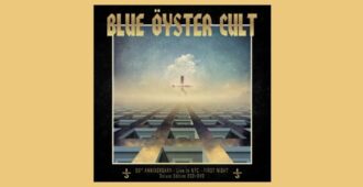 Portada del álbum en vivo de 50th Anniversary Live - First Night de la banda estadounidense Blue Öyster Cult del año 2023