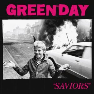 Portada del álbum de estudio Saviors de la banda estadounidense Green Day del año 2024