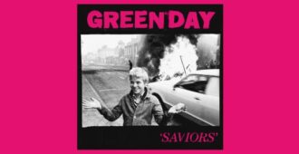 Portada del álbum de estudio Saviors de la banda estadounidense Green Day del año 2024