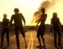 Imagen del video musical del sencillo Dogs of War de la banda estadounidense Mötley Crüe del año 2024