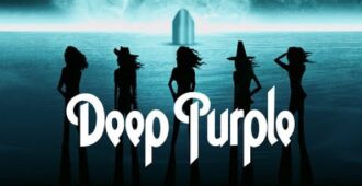 Imagen del video musical animado de la canción Smoke on the Water de la banda inglesa Deep Purple del año 2024 de su álbum de estudio Machine Head del año 1972